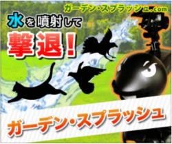 Newガーデン スプラッシュ Gs9 乾電池のみで長期間作動 完全防水タイプ 野良猫 ネコ ねこ 野良犬 カラス からす 鳩ハト コウモリ ハクビシン イタチ 鹿 猪 猿サル 熊などを駆除 退治 撃退 最新型ペストコントロ デラックス 最強力タイプ 害獣